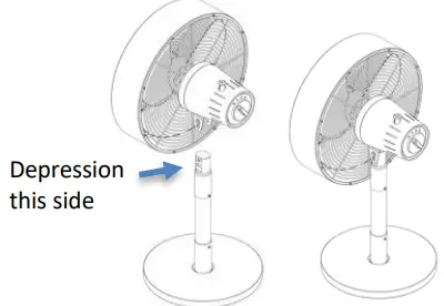 Goldair GCDF225W 30cm Drum Style Desk Fan-fig7