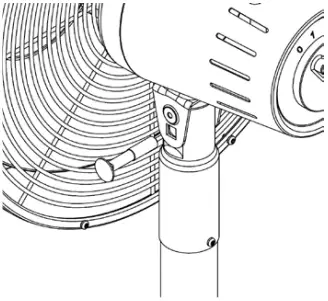 Goldair GCDF225W 30cm Drum Style Desk Fan-fig8
