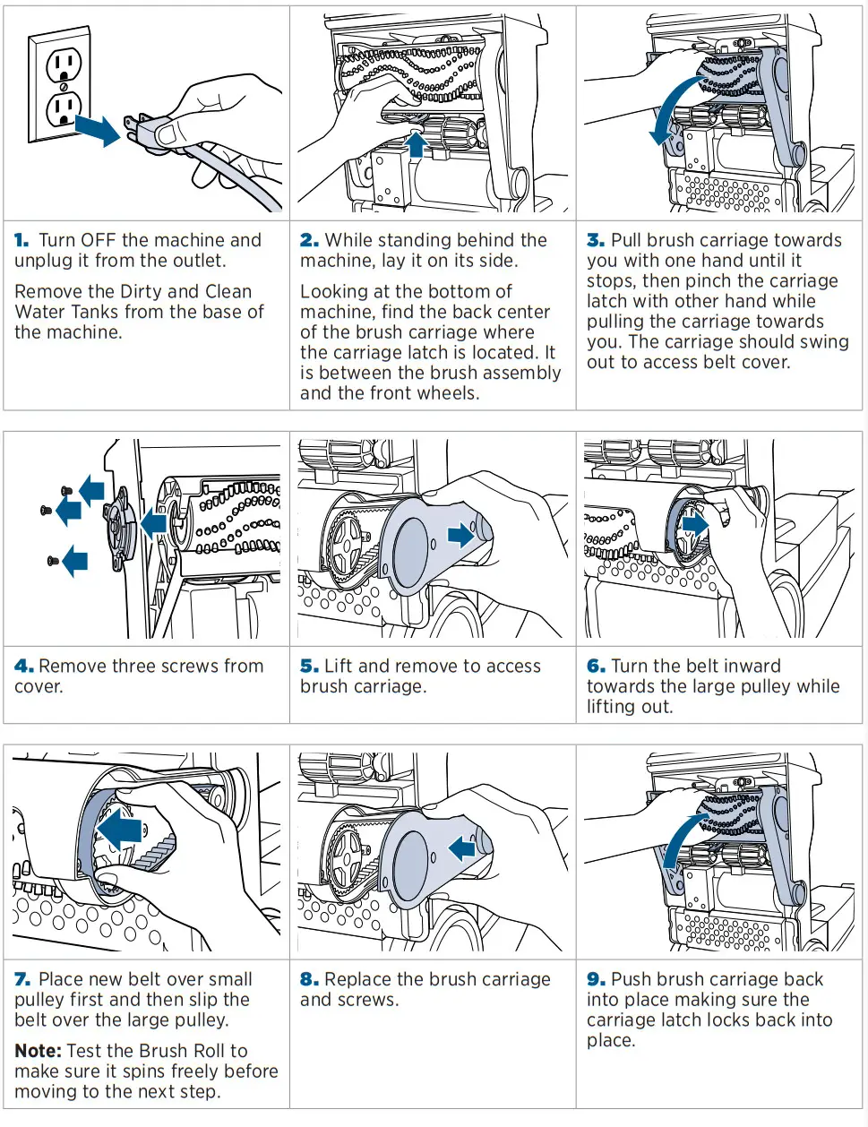 BISSELL 86T3 Big Green Deep Cleaning Machine - Figure 11