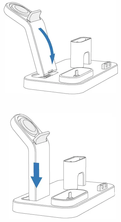 Shenzhen Shi Mingerda Wangluo Youxiangongsi Q8 ZIYEVR B 4 In 1 Charging Station - 1