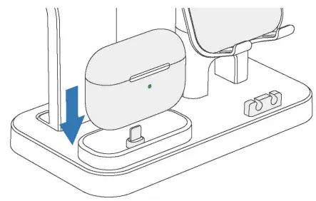 Shenzhen Shi Mingerda Wangluo Youxiangongsi Q8 ZIYEVR B 4 In 1 Charging Station - 5