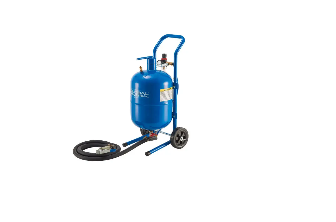 Global Industrial 320776 5 Gallons Portable Sandblaster User Manual