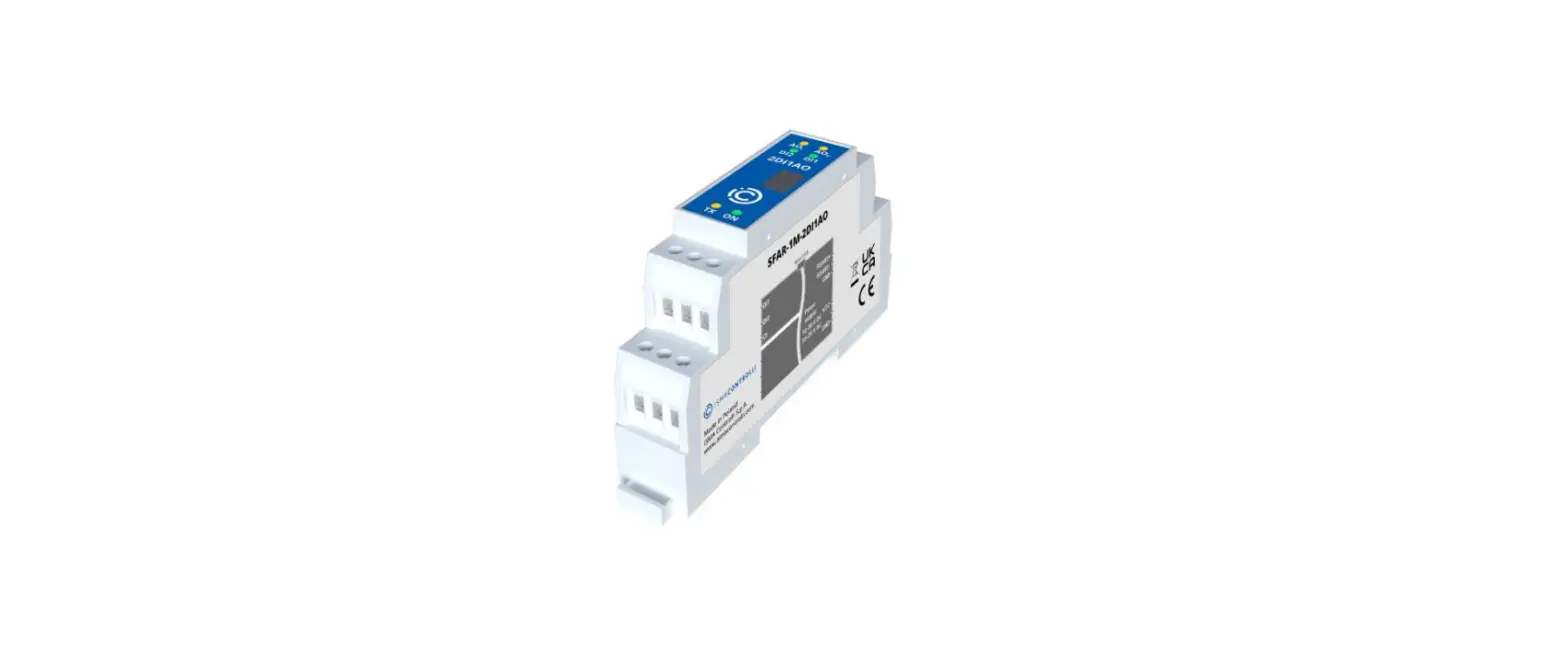 Ismacontrolli Sfar-1m-2di1ao 2 Digital Inputs And 1 Analog Output Modbus I-o Module Instruction Manual