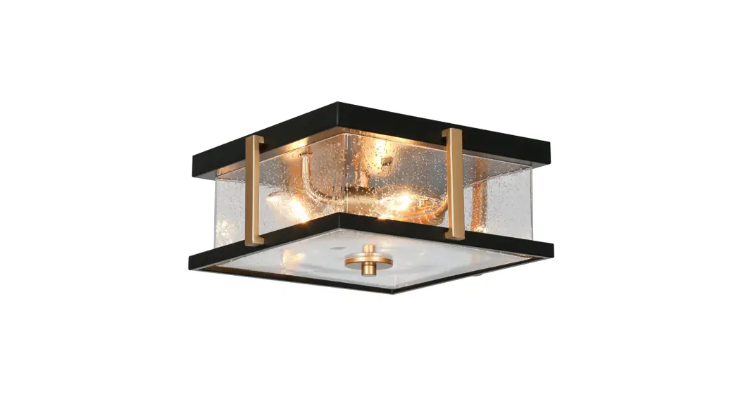 Zevni A04859c3 Jugal 12 Inch Wide Black Seeded Glass Ceiling Light Instruction Manual Zevni A04859c3 Jugal 12 Inch Wide Black Seeded Glass Ceiling Light Instruction Manual