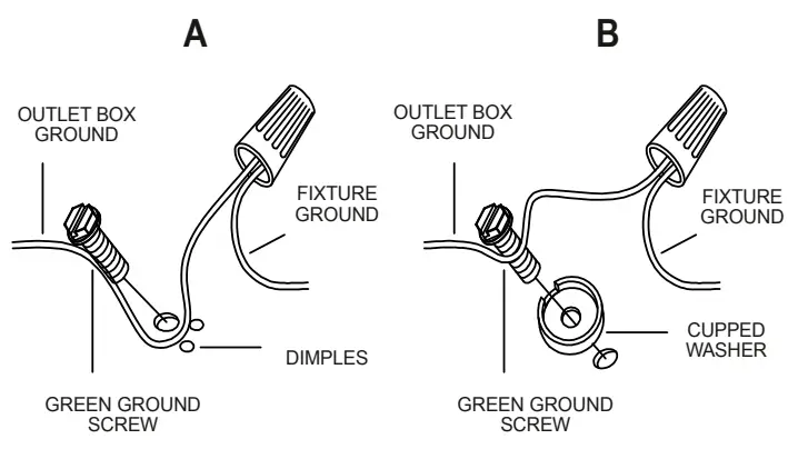 ZEVNI A04859C3 Jugal 12 Inch Wide Black Seeded Glass Ceiling Light - Fig 5