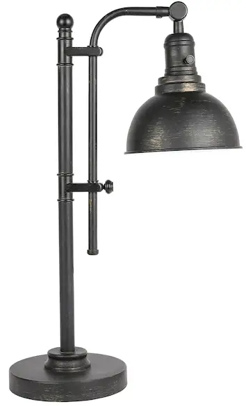 PTL-1815-00-28.75-in-Antique-Bronze-Rotary-Socket-Table-Lamp-fig-1