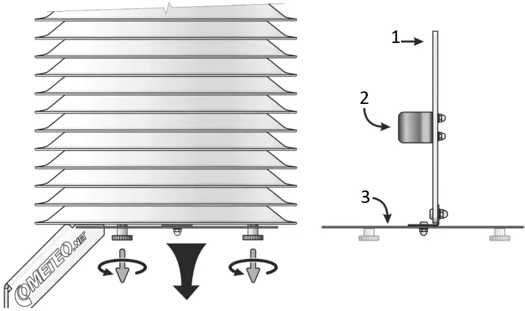 COMET F8000 Professional Thermometer Screen A03