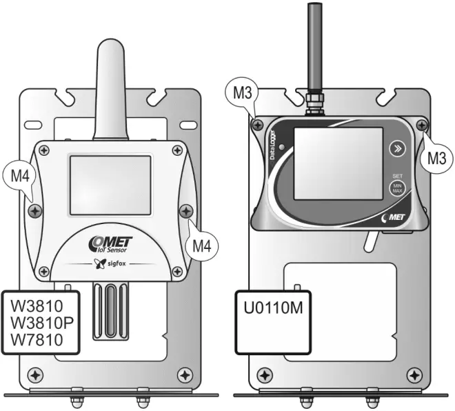 COMET F8000 Professional Thermometer Screen A08