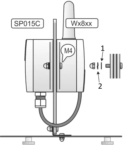 COMET F8000 Professional Thermometer Screen A11