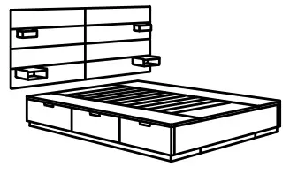 IKEA Skorva Bed Frames - 16