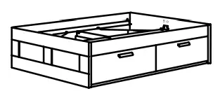IKEA Skorva Bed Frames - 2