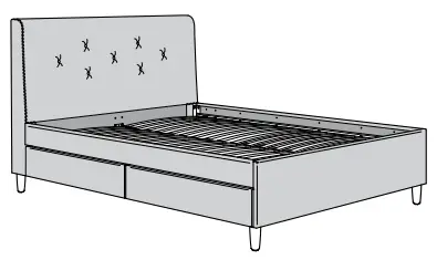 IKEA Skorva Bed Frames - 30