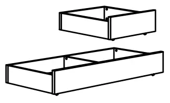 IKEA Skorva Bed Frames - 48