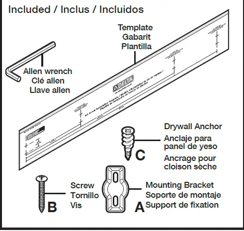 DELTA FLY24-MB-R FLYNN Tilt Mirror 01