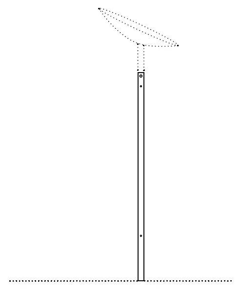 Starlink Ground Pole Mount