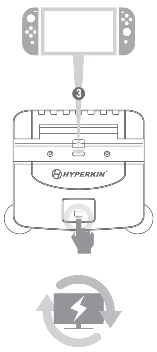 Hyperkin RetroN S64 Console Dock for Switch - 3