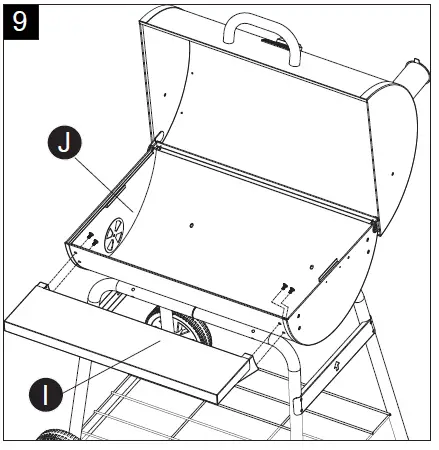 MASTER FORGE CBC2230L Barrel Charcoal Grill-16