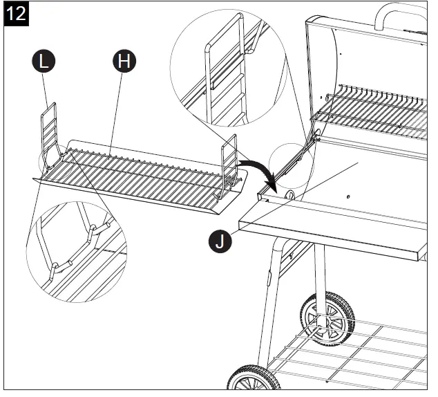 MASTER FORGE CBC2230L Barrel Charcoal Grill-20