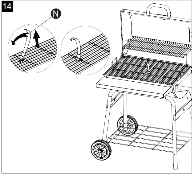 MASTER FORGE CBC2230L Barrel Charcoal Grill-22