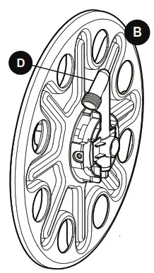 Liberty basics 514 Two Wheel Hose Cart - fig 2