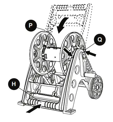 Liberty basics 514 Two Wheel Hose Cart - fig21