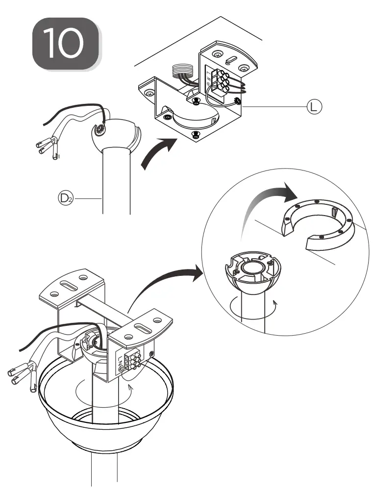 YATON ST-CF220706 Ceiling Fan with Light - fig 10