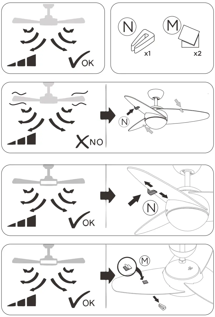 YATON ST-CF220706 Ceiling Fan with Light - fig 15