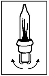 NATIONAL Tree COMPANY Unlit Pre Lit Plug In Decor Items - Bulb Replacement 1