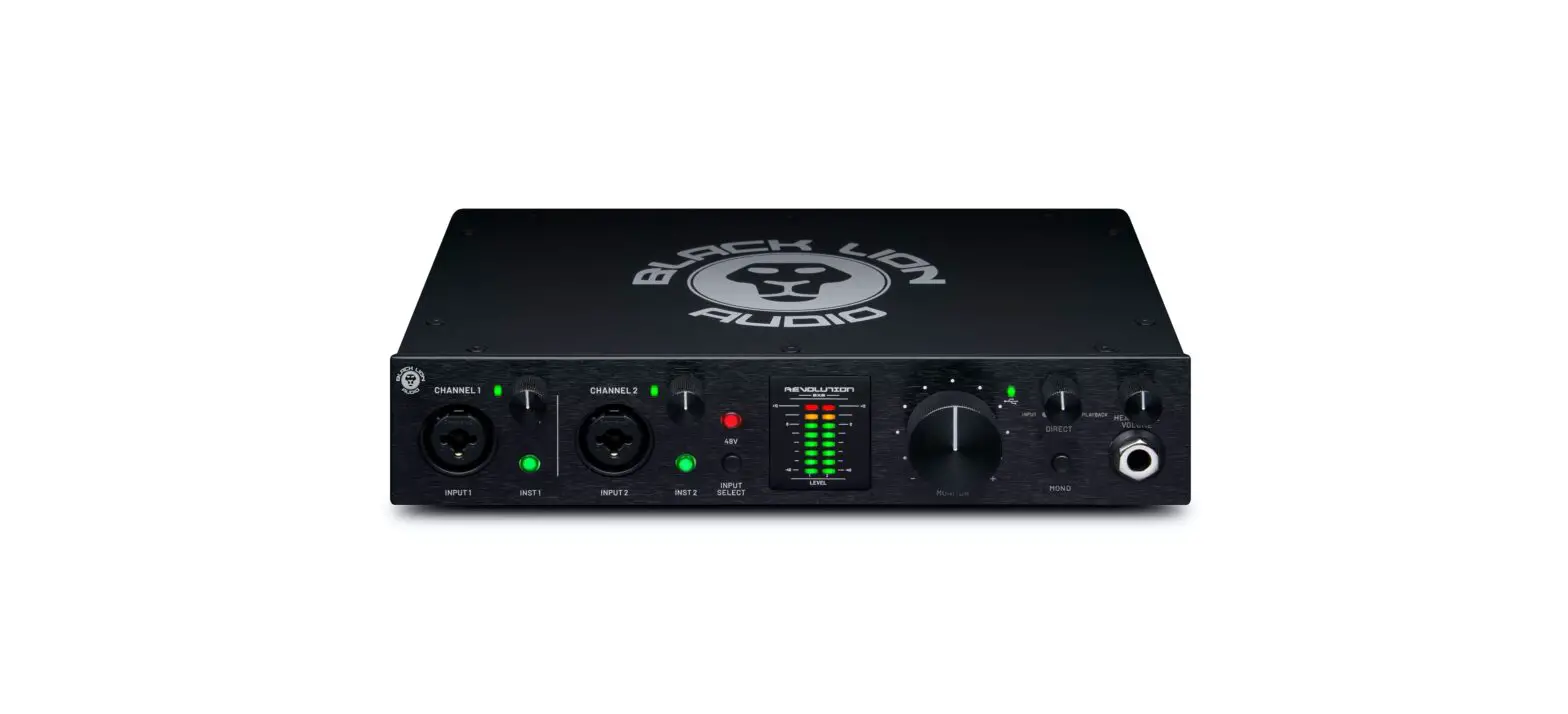 Black Lion Audio Revolution 2x2 Portable Recording Interface User Guide Black Lion Audio Revolution 2x2 Portable Recording Interface User Guide