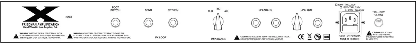 FRIEDMAN Phil X Signature 100-Watt 1-Channel Tube Head with Boost - fig 2