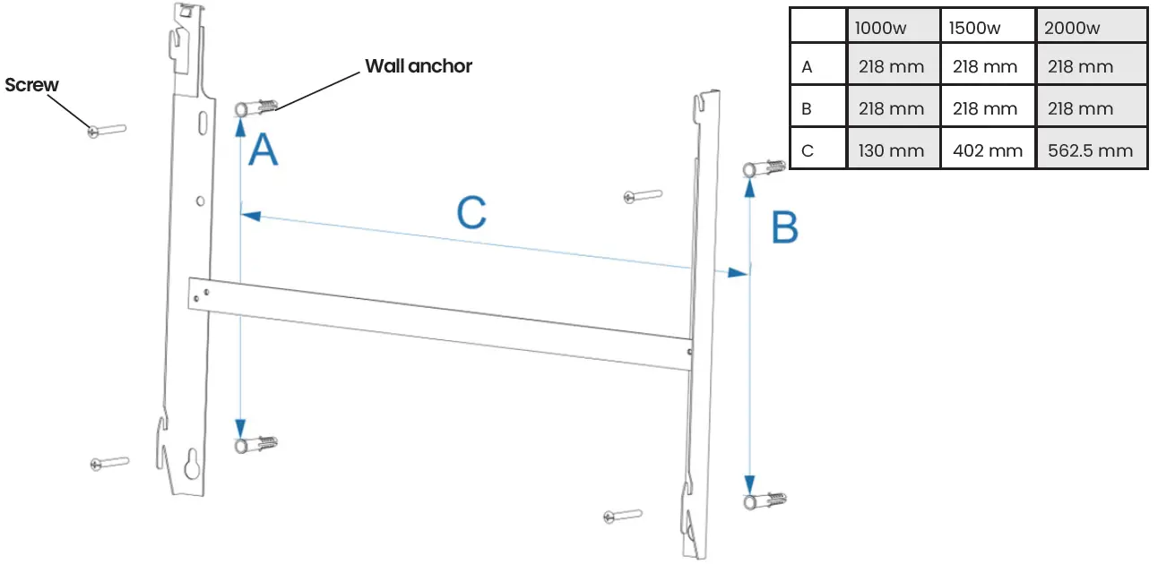 Adax SolAire EXO Ceramic Electric Heater or Radiator 06