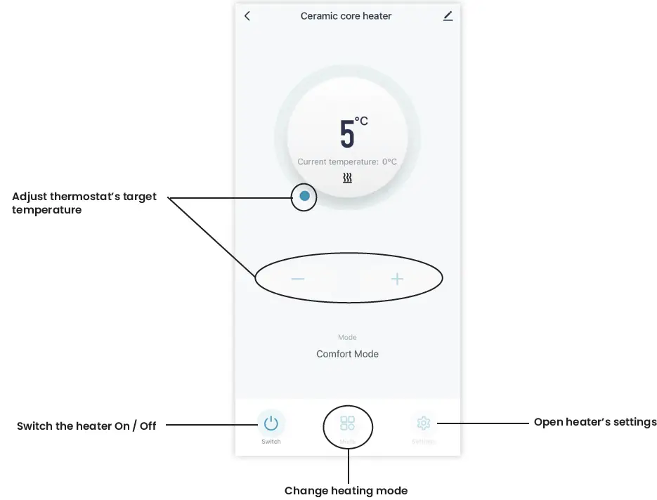 Adax SolAire EXO Ceramic Electric Heater or Radiator 40