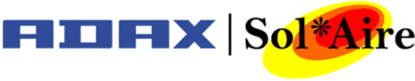 Adax SolAire EXO Ceramic Electric Heater or Radiator logo