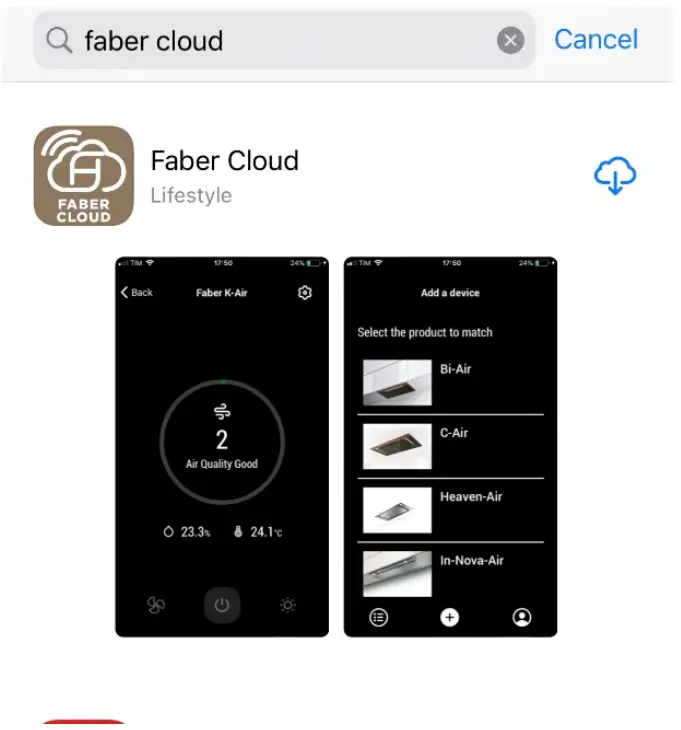 Apps Faber Cloud App - fig 1
