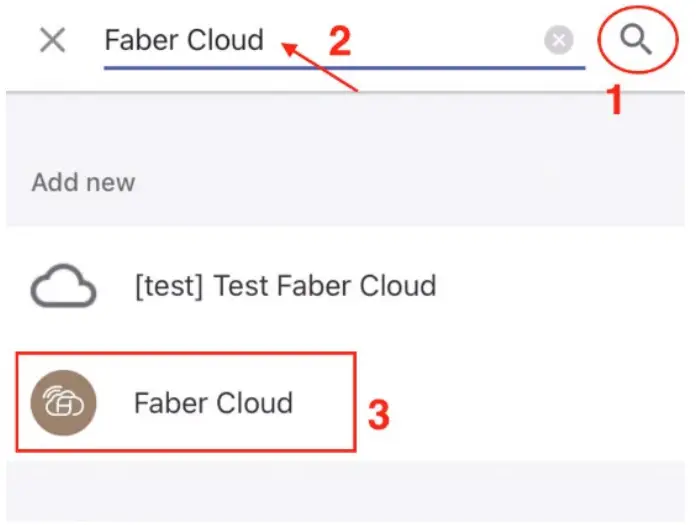 Apps Faber Cloud App - fig 15