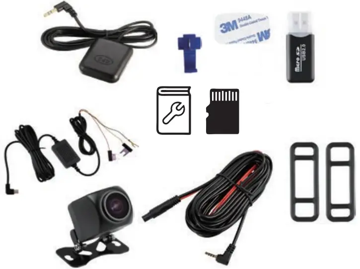 ACUMEN XR10 4K Mirror Dash Cam - Figure 2