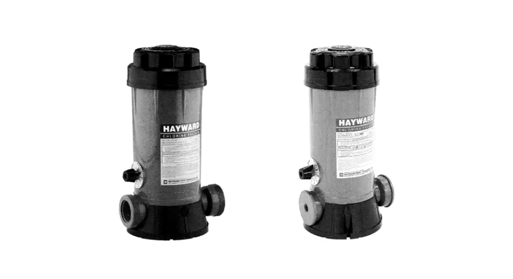 Hayward Cl100 Series Automatic Chlorine Feeders Owner's Manual Hayward Cl100 Series Automatic Chlorine Feeders Owner's Manual
