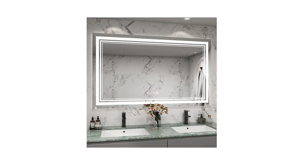 Iowvoe 36 Inch Wall Mounted Bathroom Mirror Instruction Manual Iowvoe 36 Inch Wall Mounted Bathroom Mirror Instruction Manual