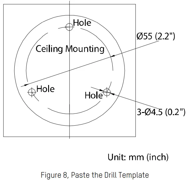 HIKVISION EKI-K41B44W Wireless 4-4mp Camera -- Ceiling