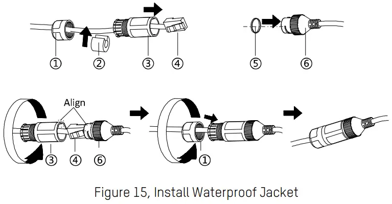 HIKVISION EKI-K41B44W Wireless 4-4mp Camera -- Waterproof