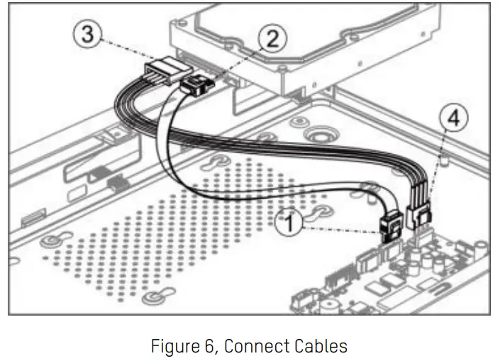 HIKVISION EKI-K41B44W Wireless 4-4mp Camera -- motherboard