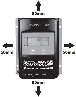 ENERDRIVE EN43510 MPPT Solar Charge Controller A3