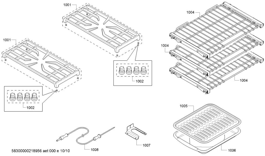 Thermador PRD364WLHU 3 Dual Fuel Professional Range - Figure 10