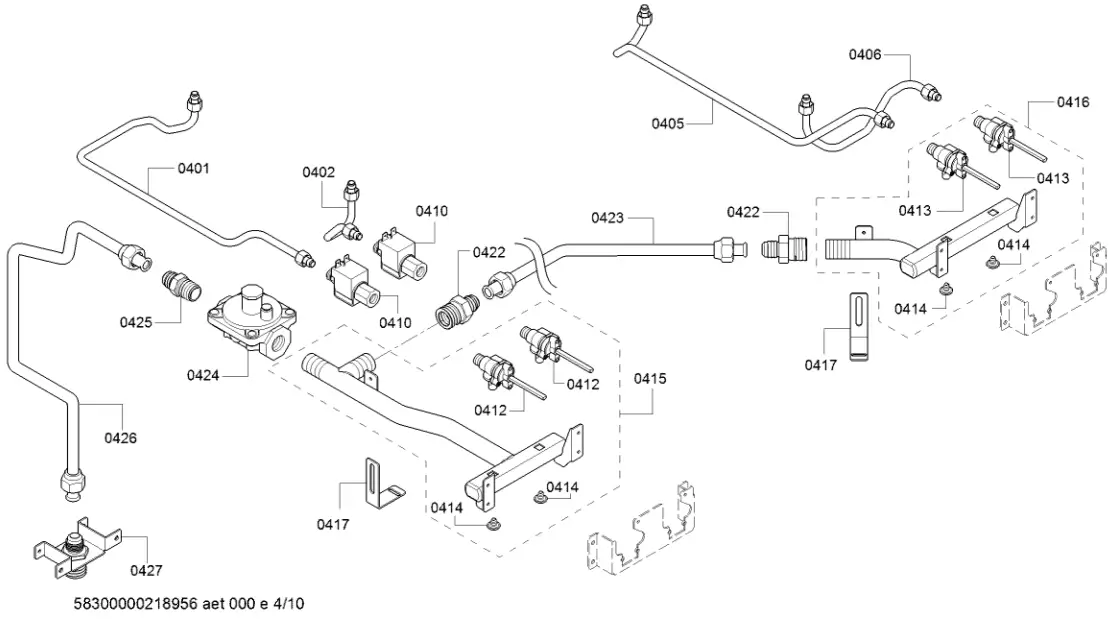 Thermador PRD364WLHU 3 Dual Fuel Professional Range - Figure 4