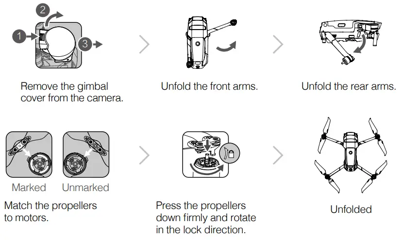 dji MAVIC 2 Enterprise with Smart Controller Drone - preparing