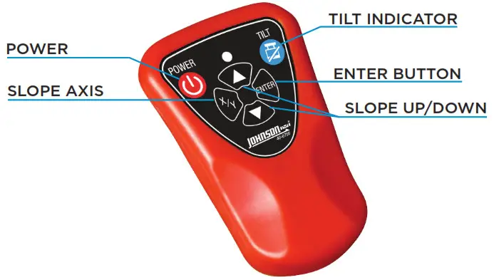 JOHNSON Rotary Laser 40-6535 40 - BUTTON GUIDE