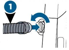 Bissell 2494 Series Powerclean Pet Rewind Vacuum - Clearing a Clog