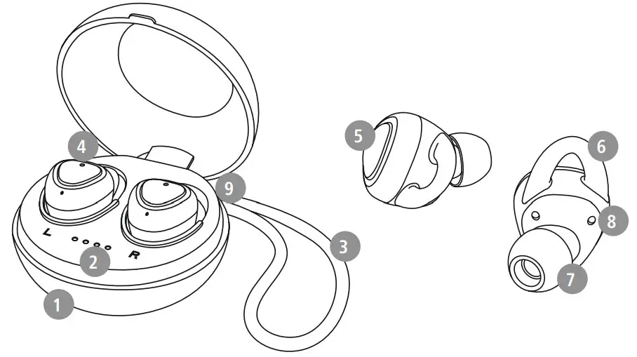 hama 00177064 LiberoBuds Bluetooth Headphone - instruction