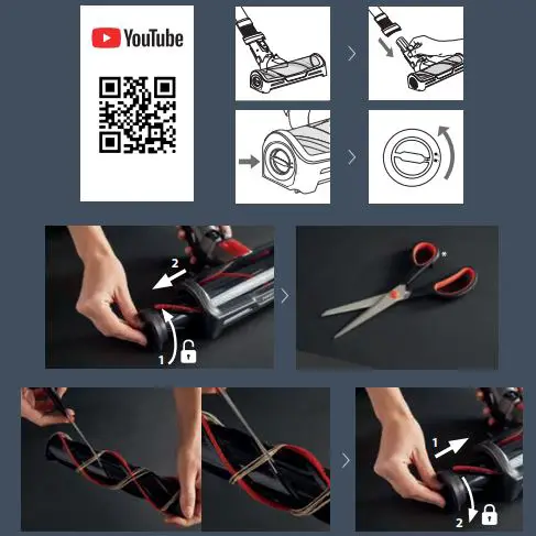 Rowenta Force Flex RH98TY98EO98 Handstick Cordless Vacuum Cleaner User Guide fig18