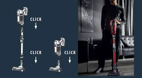 Rowenta Force Flex RH98TY98EO98 Handstick Cordless Vacuum Cleaner User Guide fig4